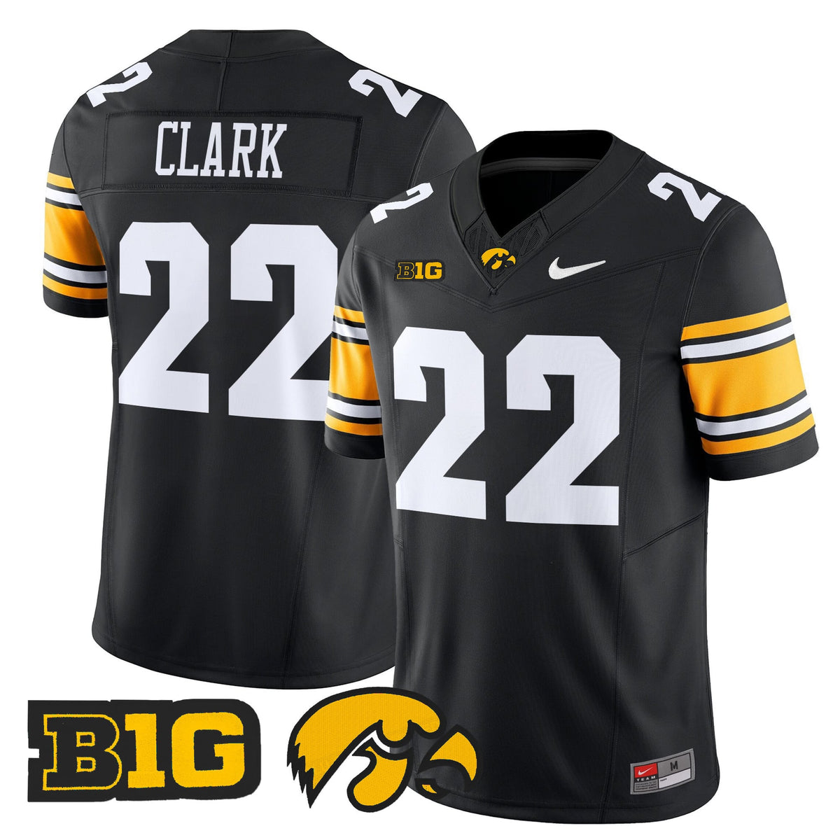 Men's Iowa Hawkeyes 2024 Vapor Limited Jersey - All Stitched