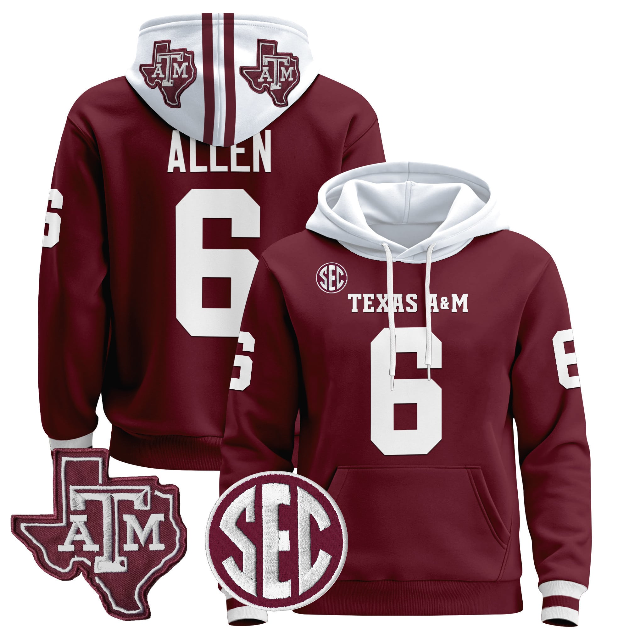 Texas A&M Aggies 2024 Pullover Hoodie