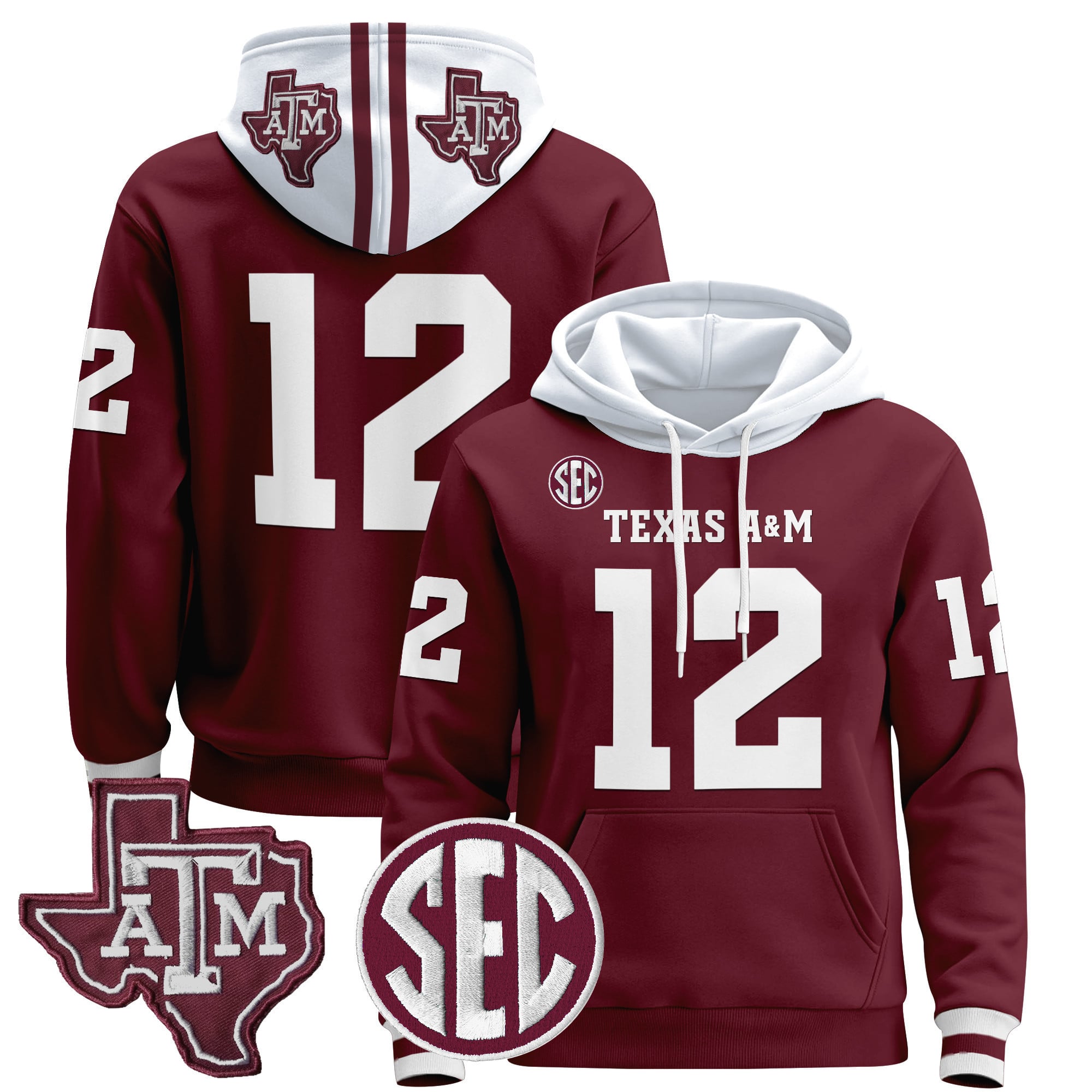 Texas A&M Aggies 2024 Pullover Hoodie