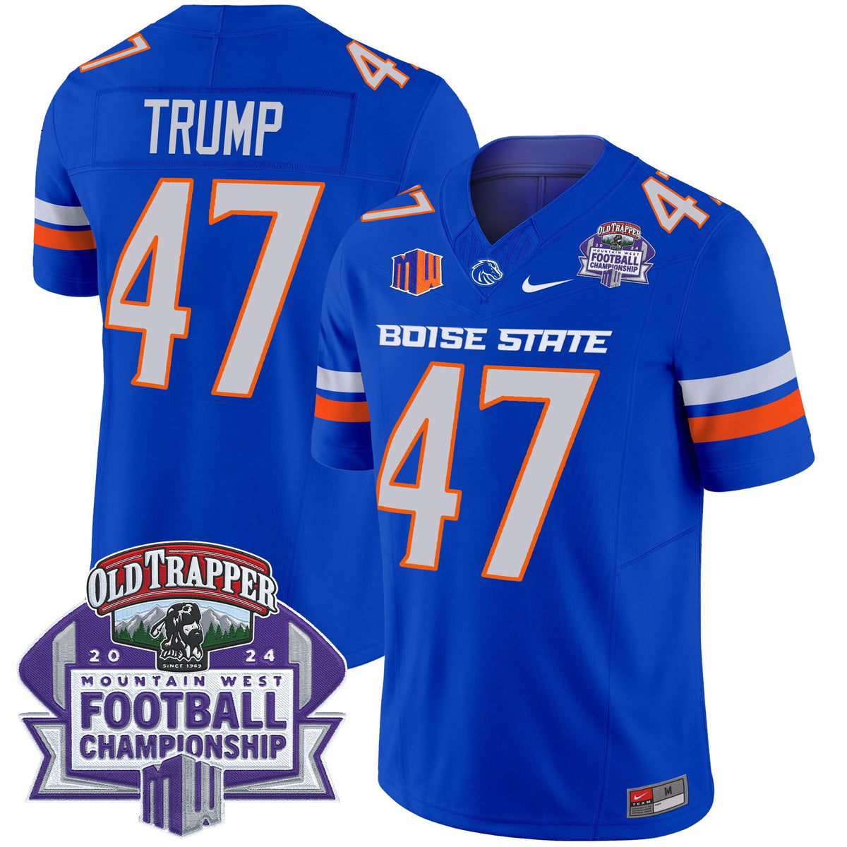 Men's Boise State Broncos 2024 Championship Vapor Limited Jersey - All Stitched