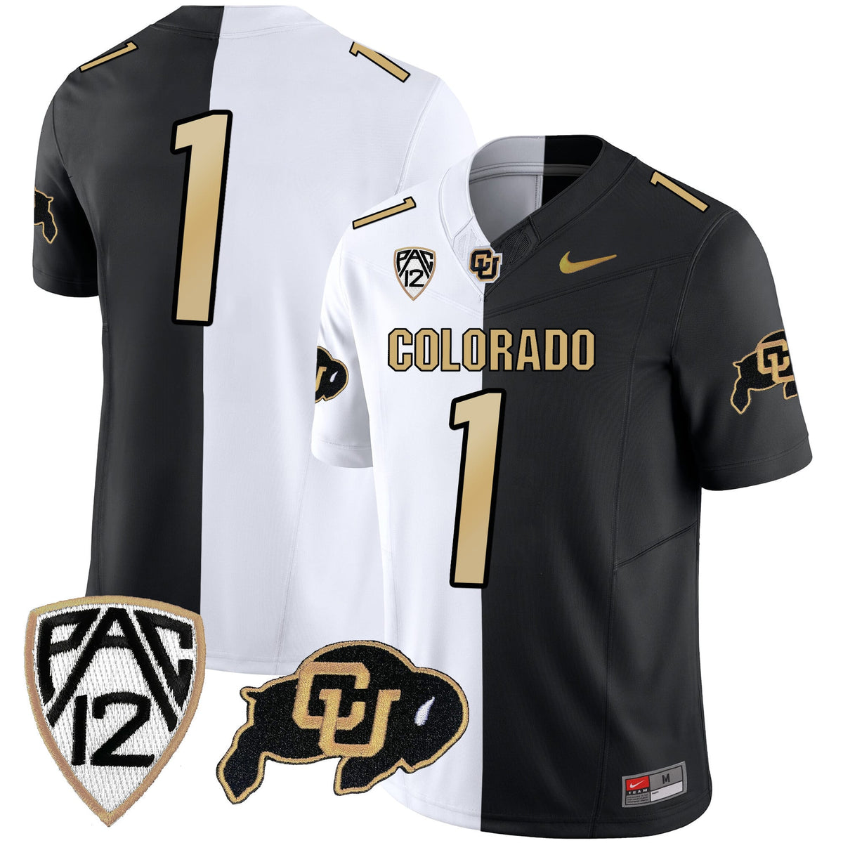 Men's Colorado Buffaloes Vapor Limited Jersey V2 - All Stitched