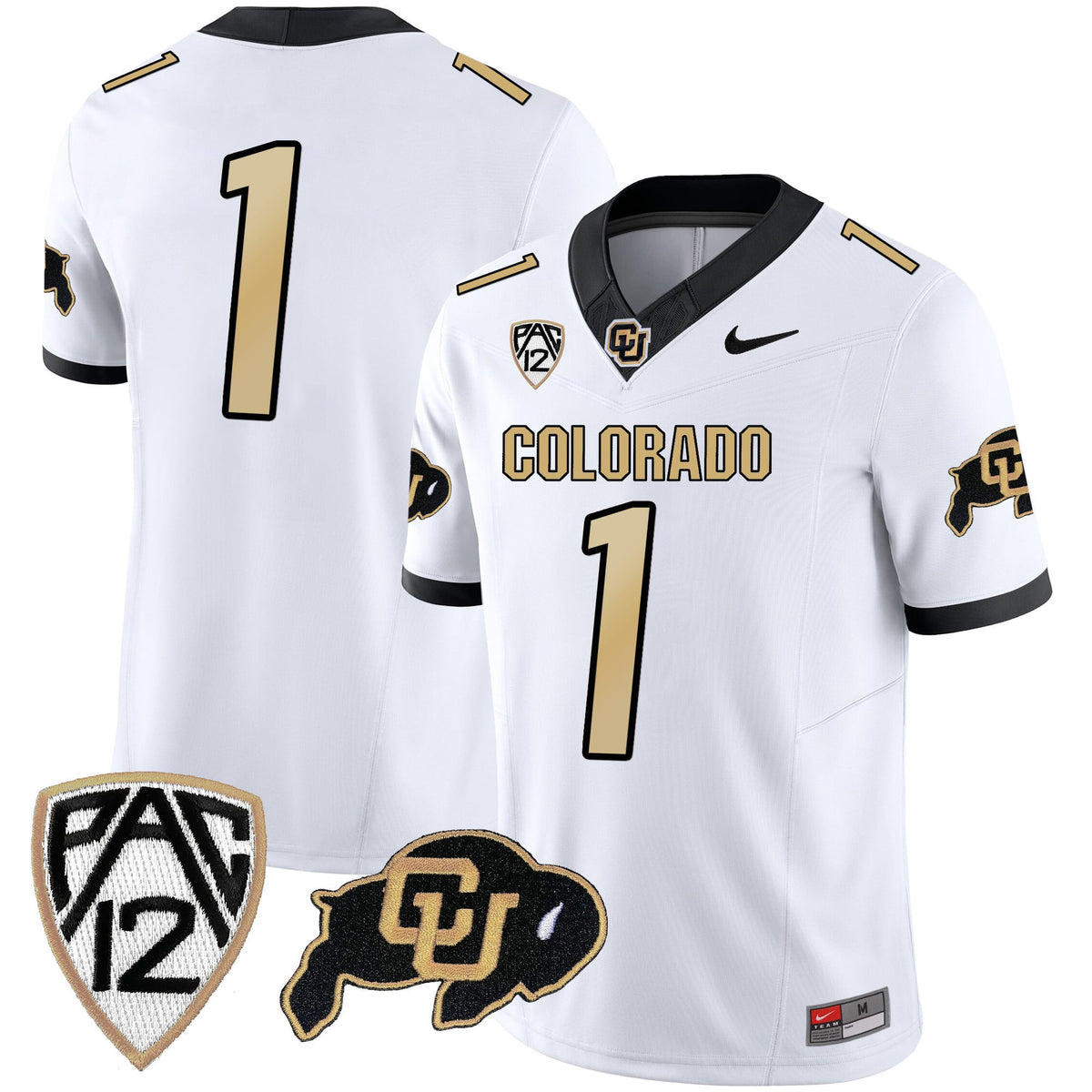 Men's Colorado Buffaloes Vapor Limited Jersey V2 - All Stitched