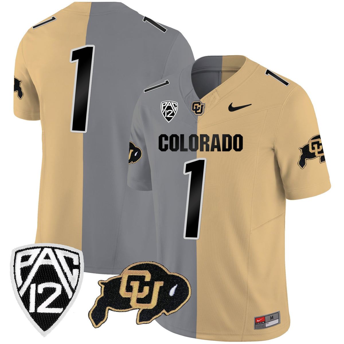 Men's Colorado Buffaloes Vapor Limited Jersey V2 - All Stitched
