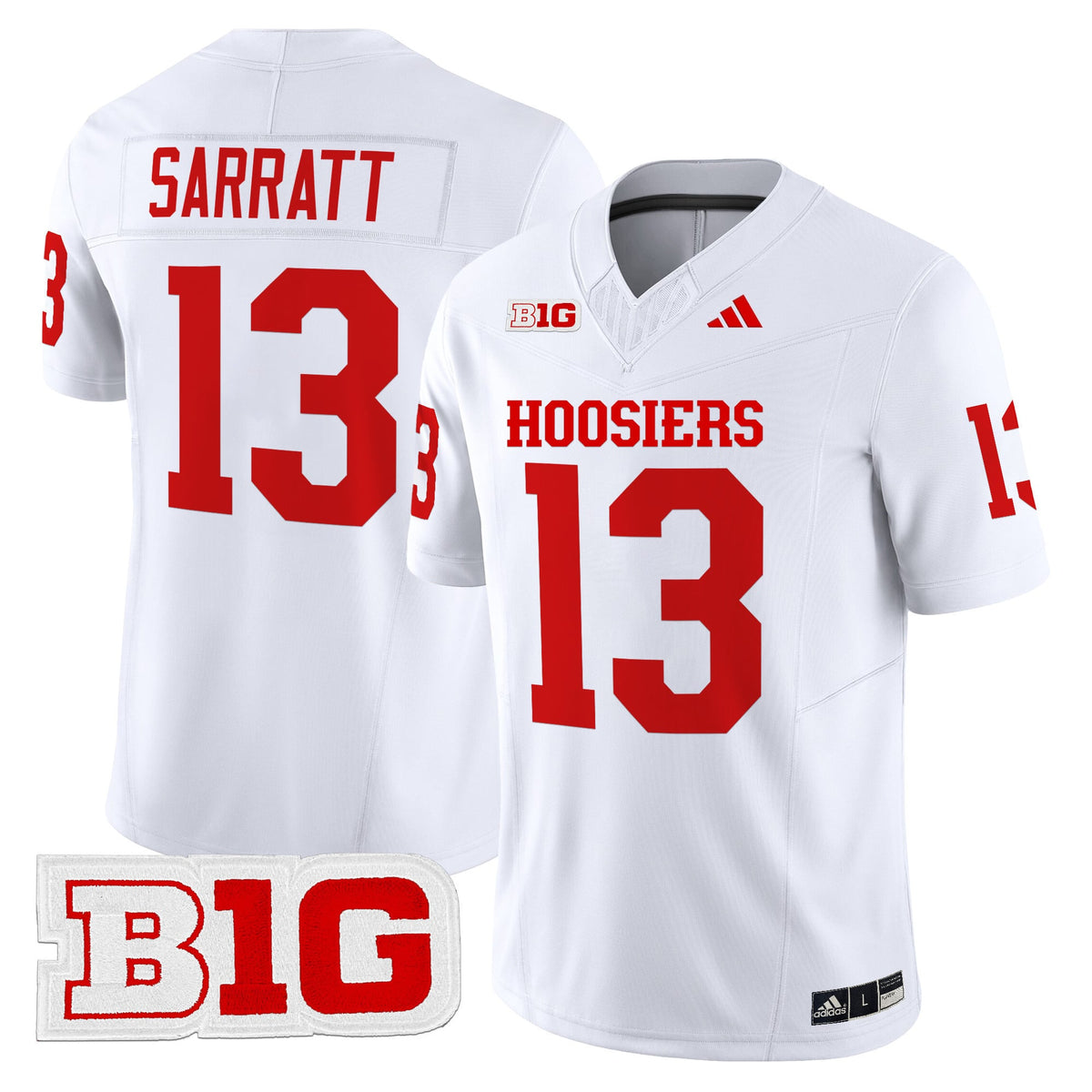 Men's Indiana Hoosiers 2024 Vapor Limited Jersey - All Stitched