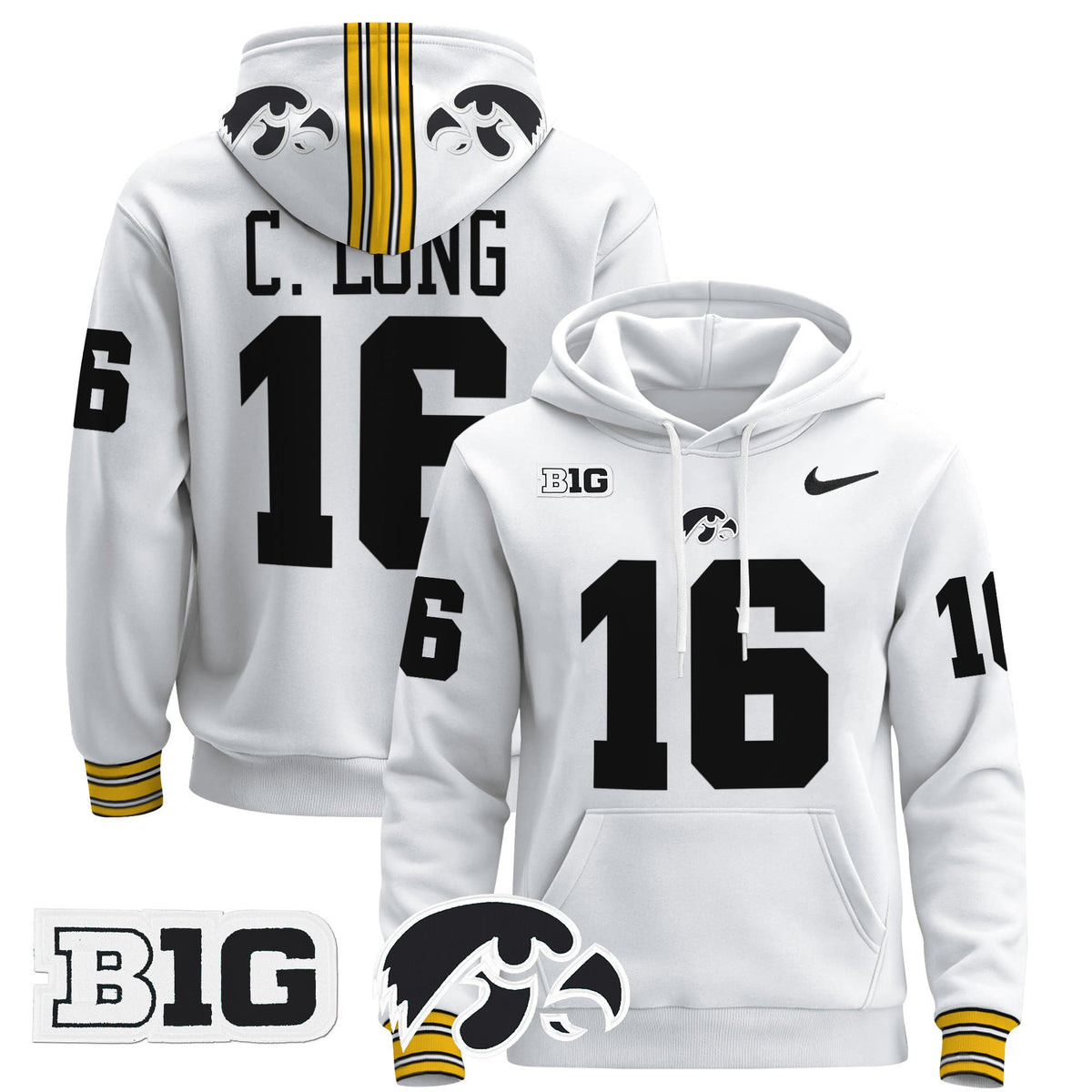 Iowa Hawkeyes 2024 Pullover Hoodie