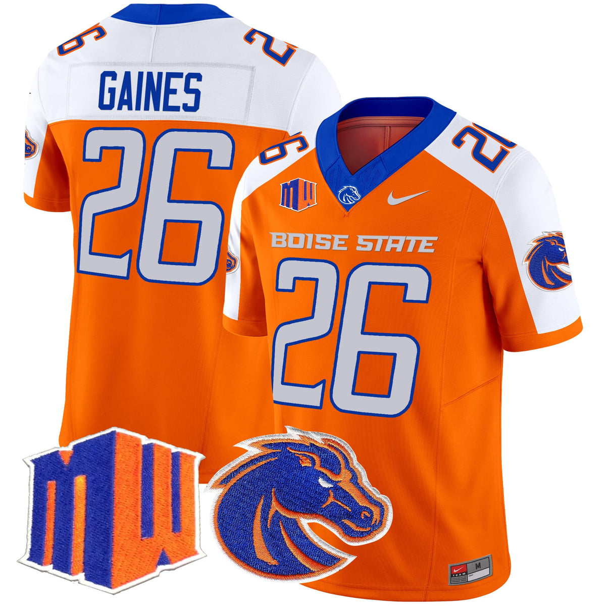 Men's Boise State Broncos 2024 Vapor Limited Jersey - All Stitched