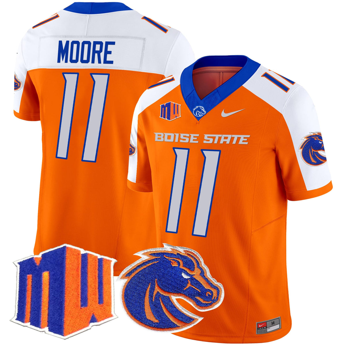 Men's Boise State Broncos 2024 Vapor Limited Jersey - All Stitched