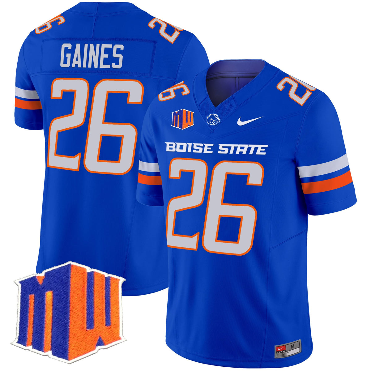 Men's Boise State Broncos 2024 Vapor Limited Jersey - All Stitched