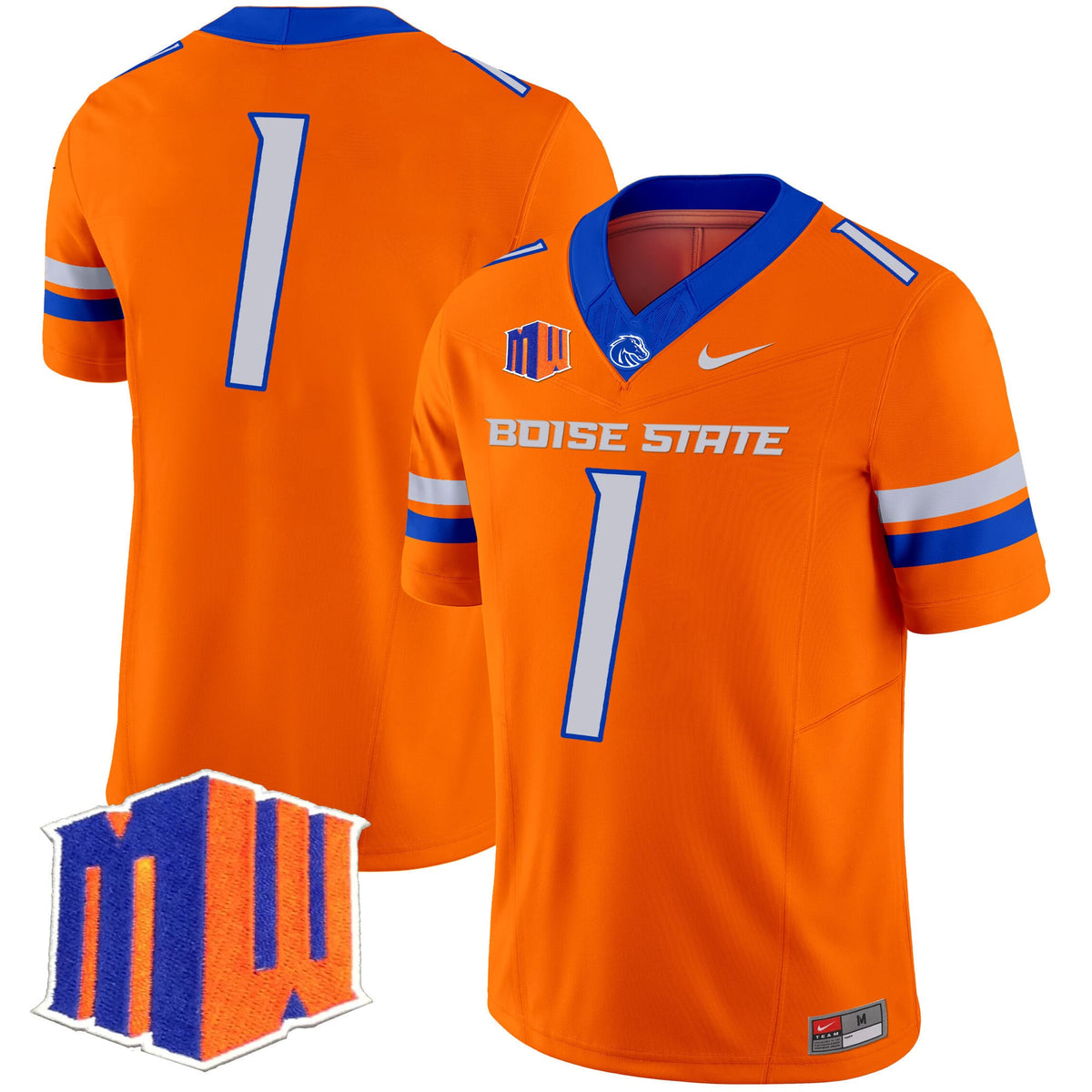 Men's Boise State Broncos 2024 Vapor Limited Jersey - All Stitched
