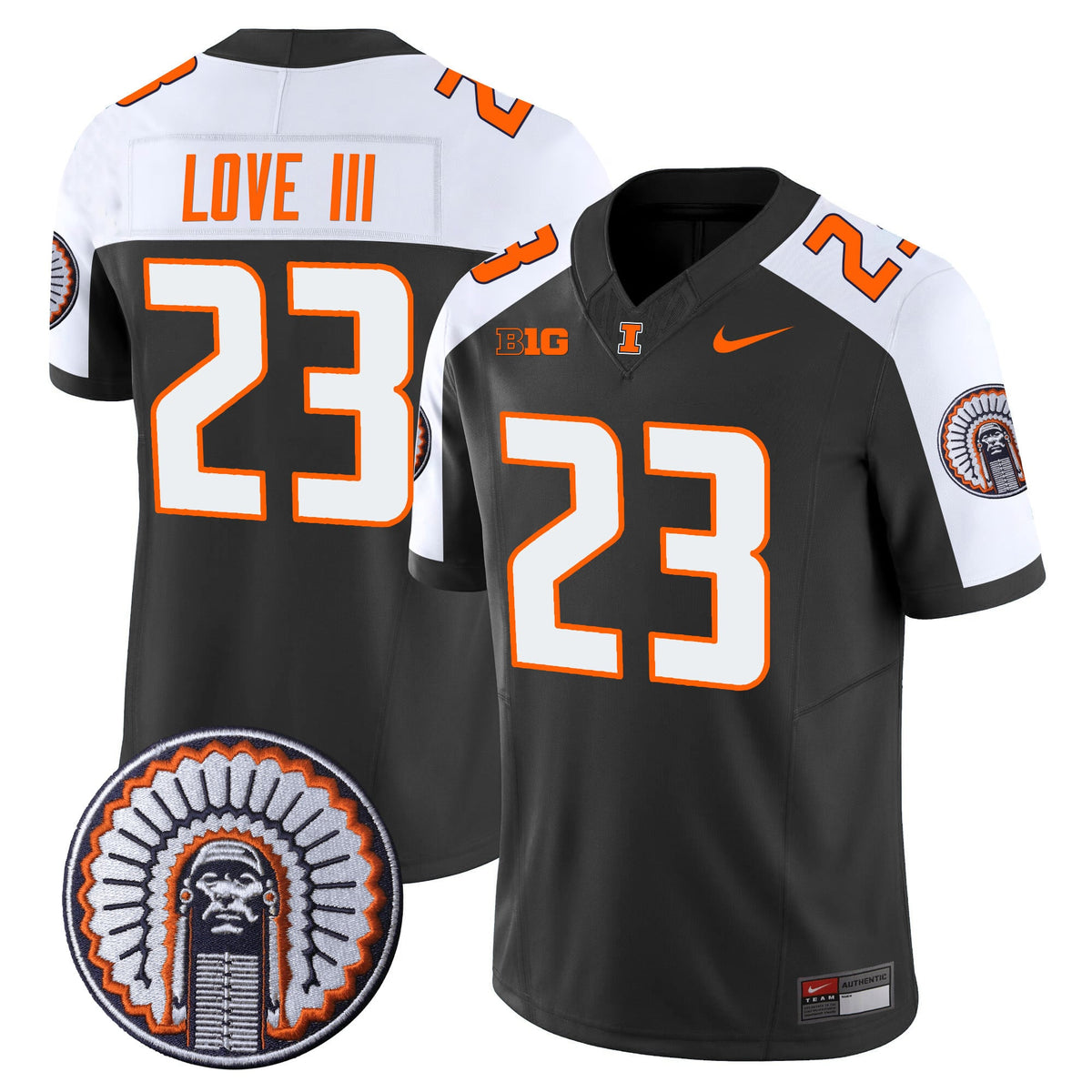 Men's Illinois Fighting Illini Vapor Limited Jersey - All Stitched