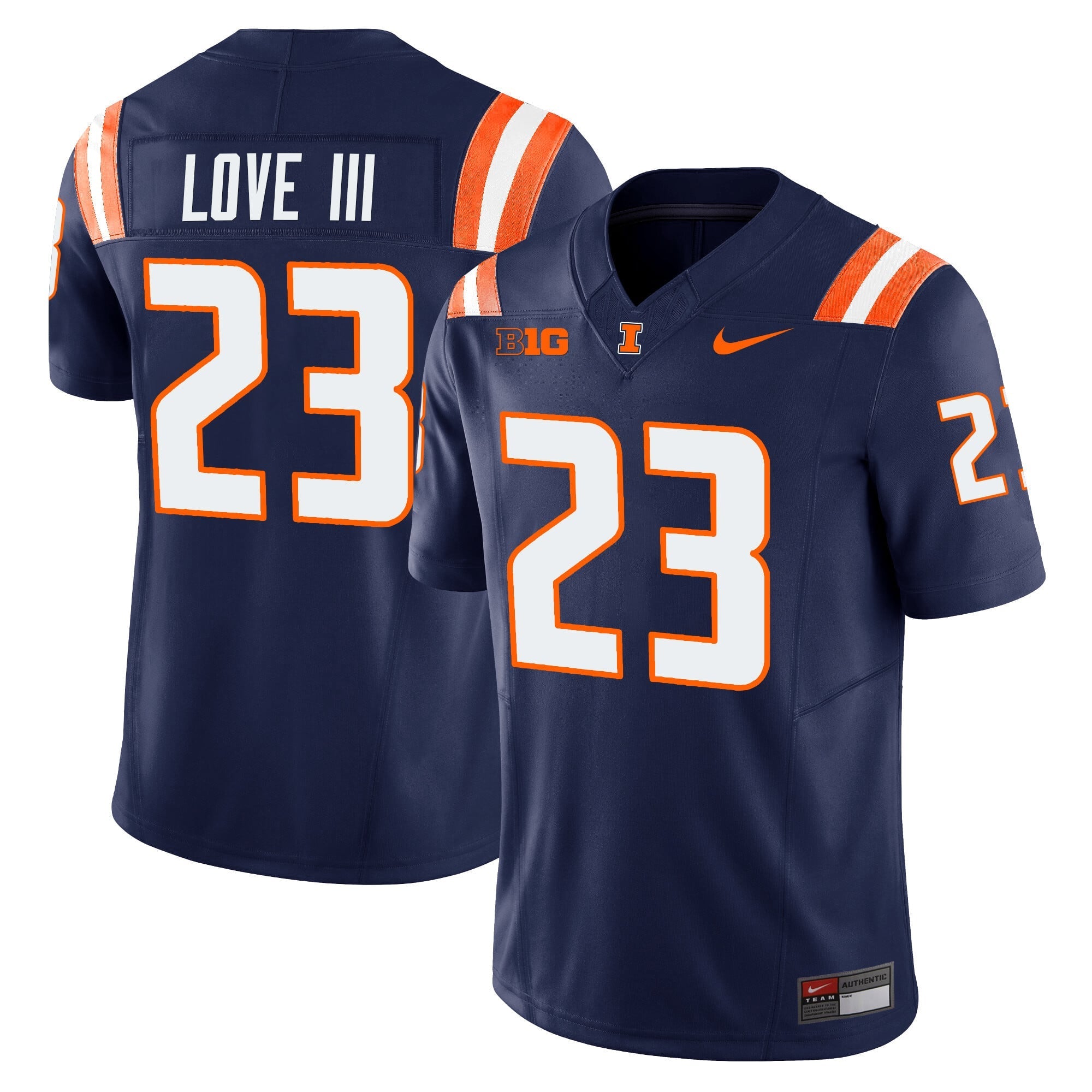 Men's Illinois Fighting Illini Vapor Limited Jersey - All Stitched