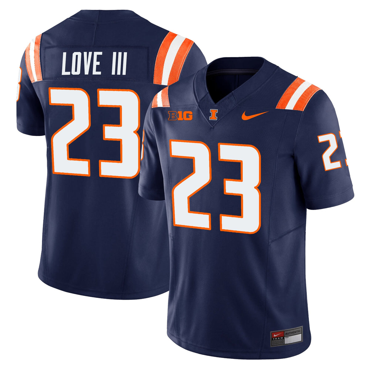 Men's Illinois Fighting Illini Vapor Limited Jersey - All Stitched