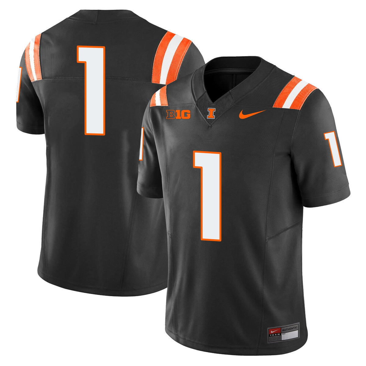 Men's Illinois Fighting Illini Vapor Limited Jersey - All Stitched