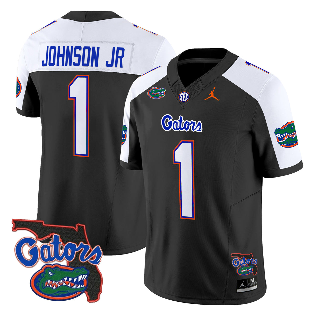 Men's Florida Gators 2024 Florida Patch Vapor Limited Jersey - All Stitched