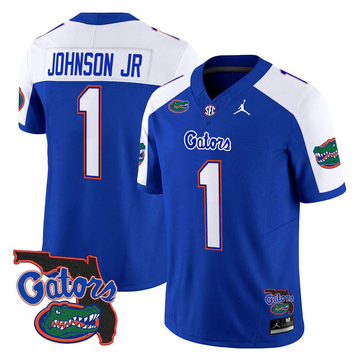 Men's Florida Gators 2024 Florida Patch Vapor Limited Jersey - All Stitched