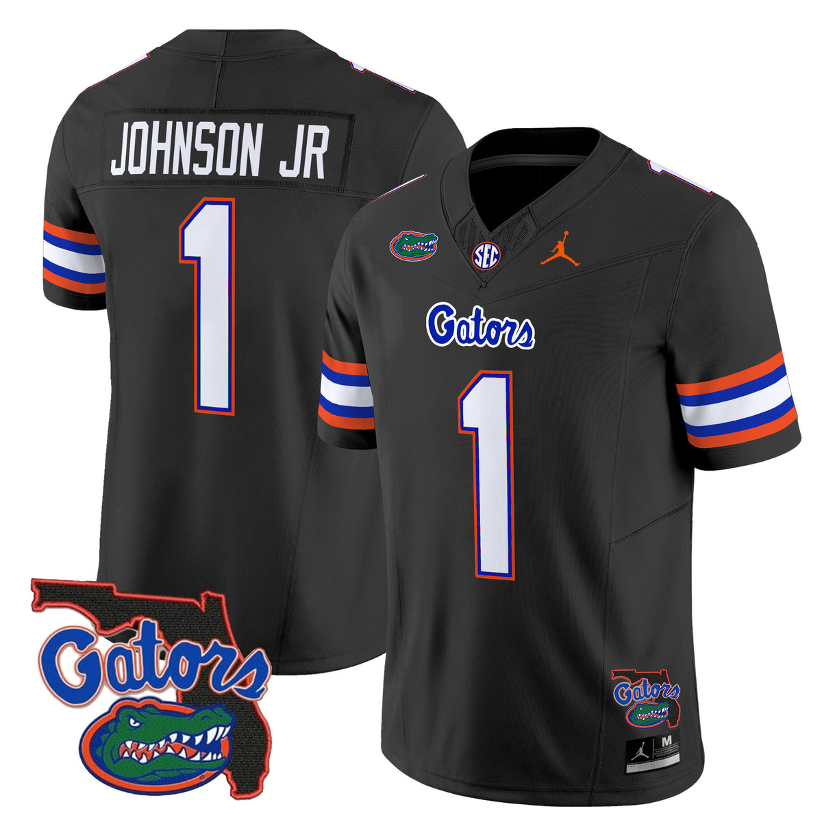 Men's Florida Gators 2024 Florida Patch Vapor Limited Jersey - All Stitched