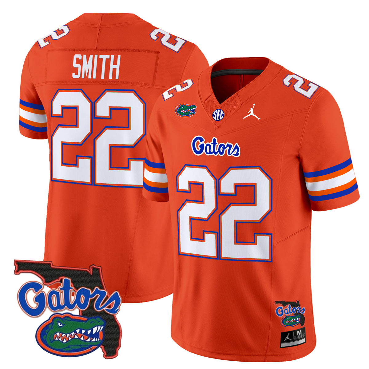 Men's Florida Gators 2024 Florida Patch Vapor Limited Jersey - All Stitched