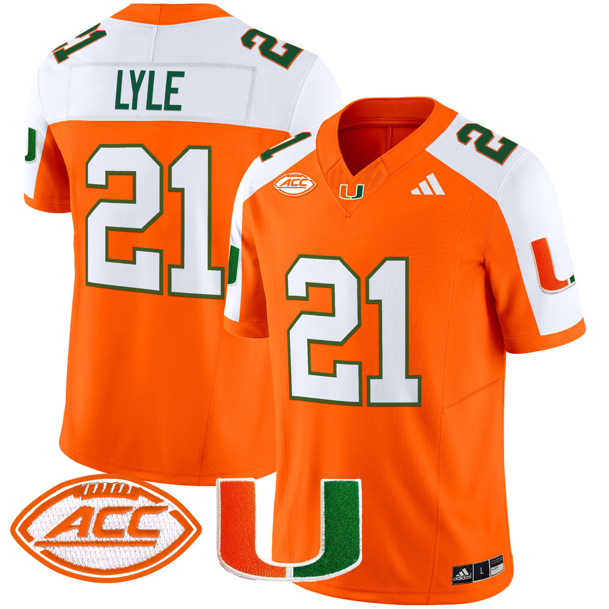 Men's Miami Hurricanes 2024 Vapor Limited Jersey - All Stitched