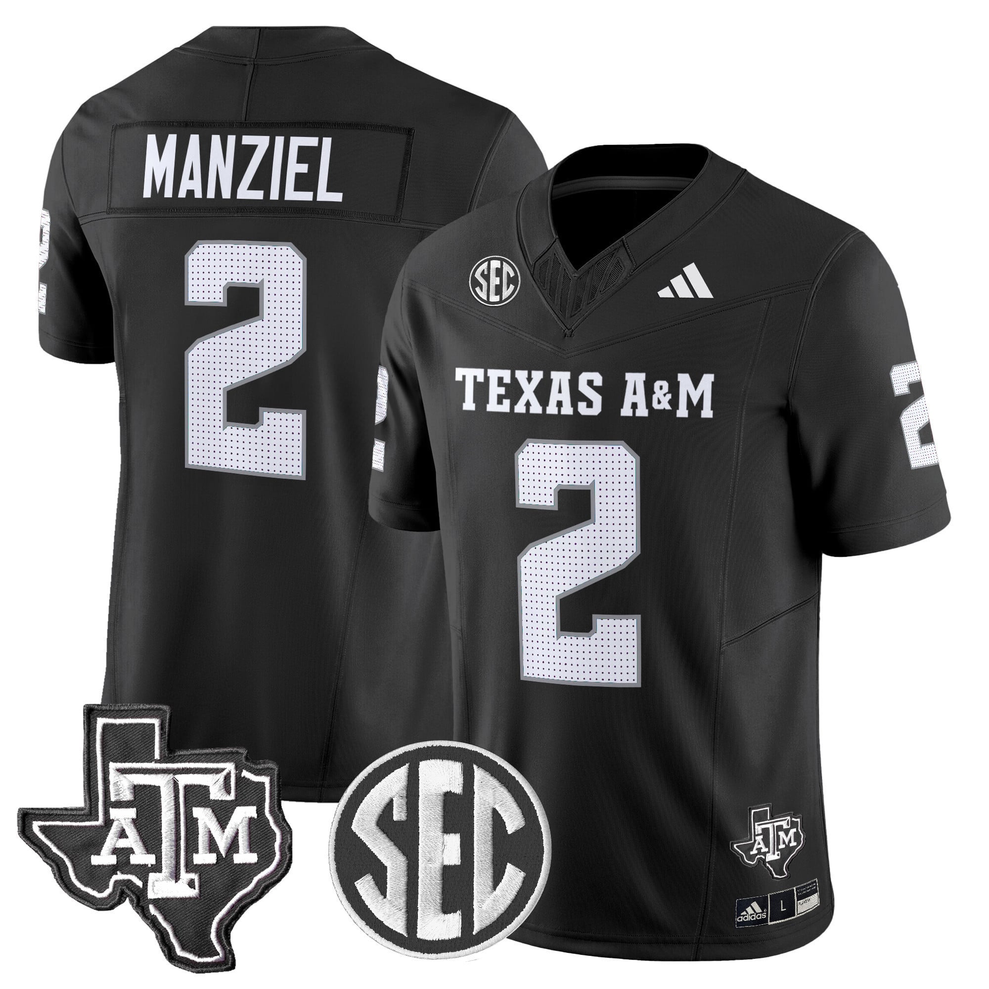 Men's Texas A&M Aggies 2024 Vapor Limited Jersey - All Stitched