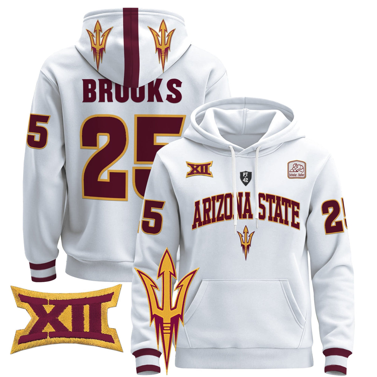 Men's Arizona State Sun Devils 2024 Pullover Hoodie V2