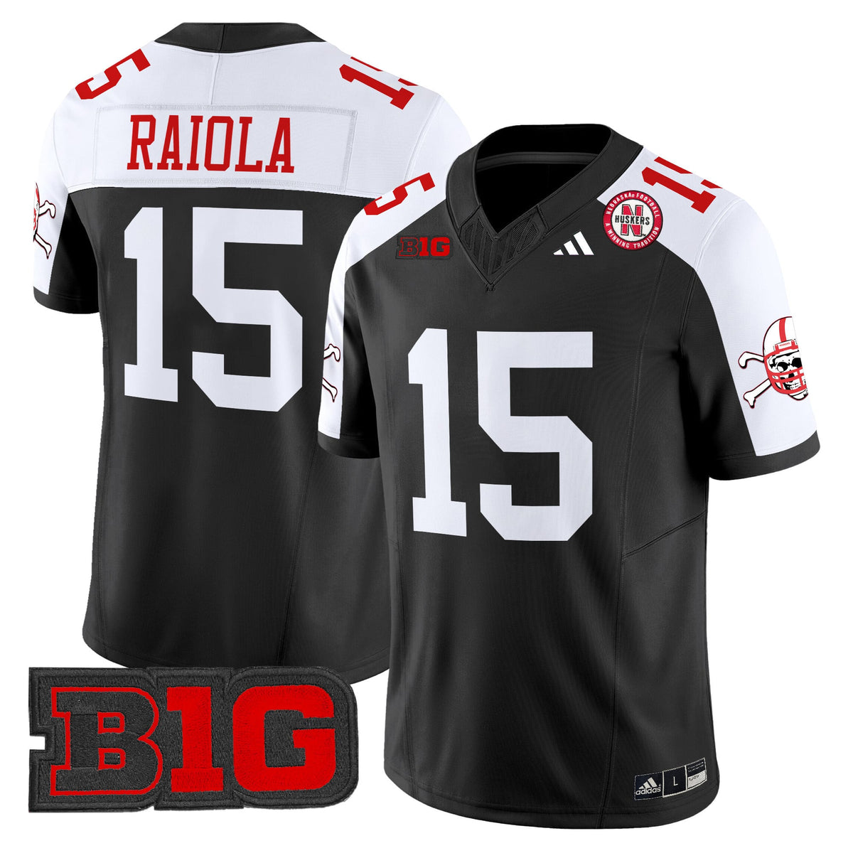 Men's Nebraska Cornhuskers 2024 Vapor Limited Jersey V2 - All Stitched