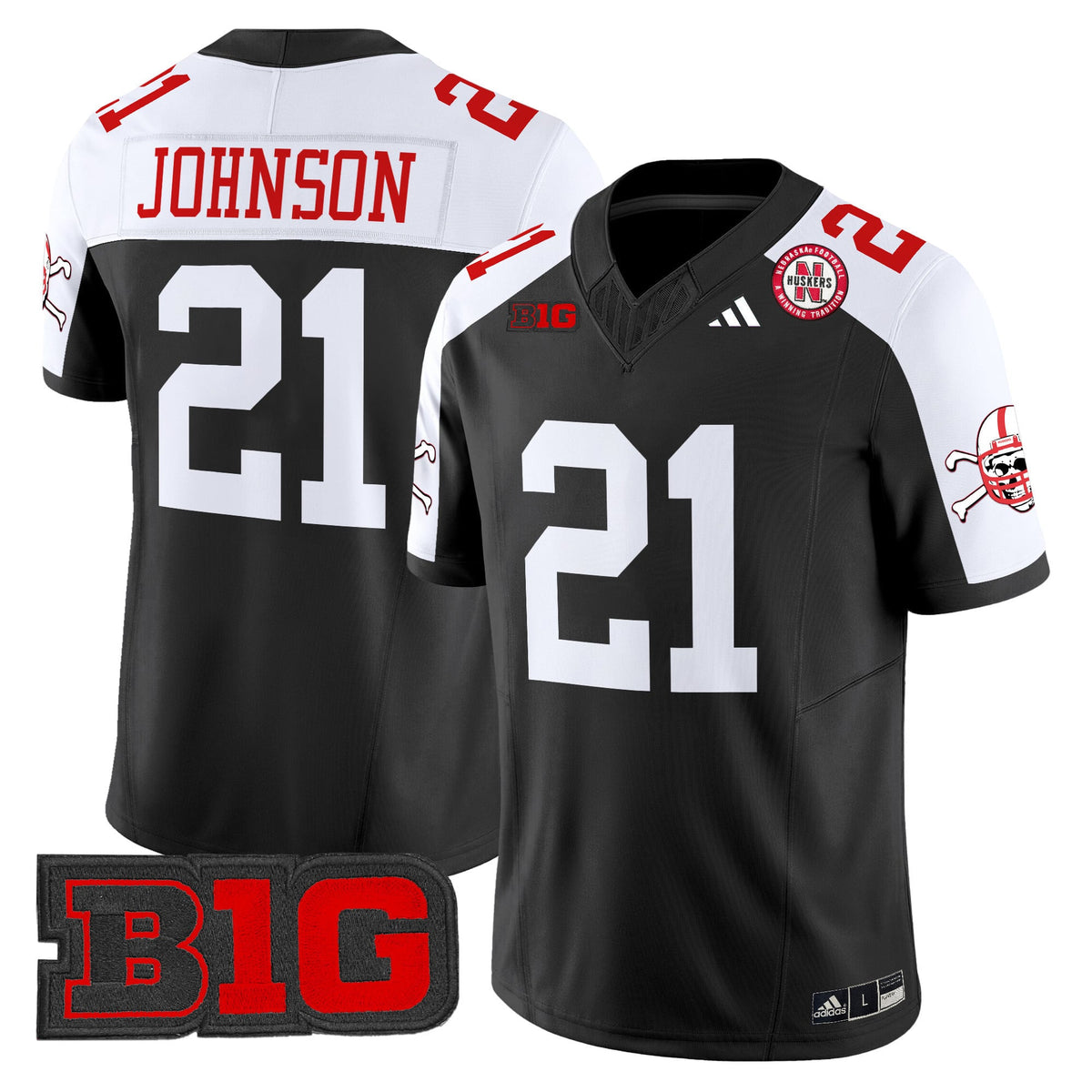 Men's Nebraska Cornhuskers 2025 Vapor Limited Jersey V2 - All Stitched
