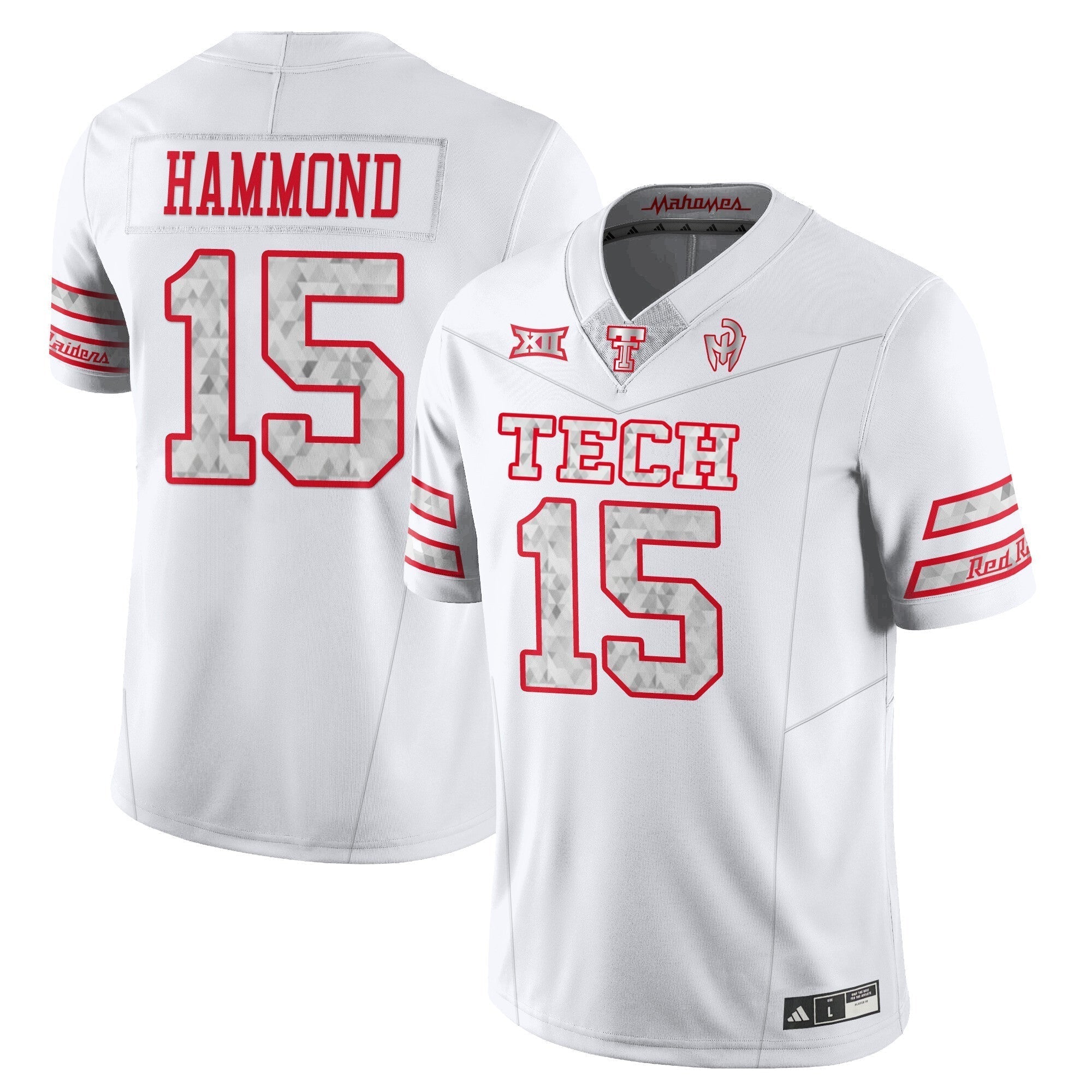 Texas Tech Football ÃÂ¢Ã¢ÂÂ¬ÃÂGalvanICEDÃÂ¢Ã¢ÂÂ¬ÃÂ Jersey - All Stitched