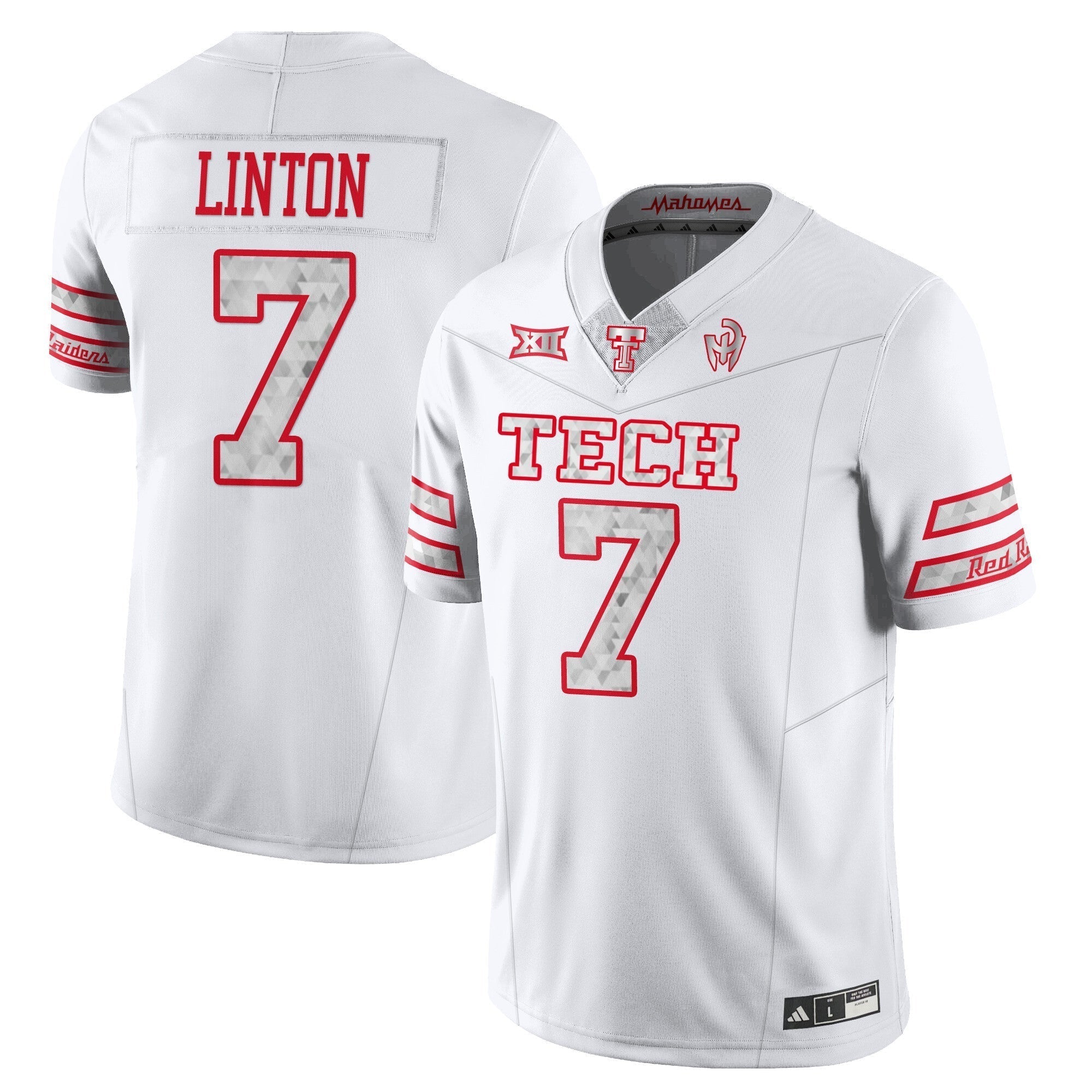 Texas Tech Football ÃÂ¢Ã¢ÂÂ¬ÃÂGalvanICEDÃÂ¢Ã¢ÂÂ¬ÃÂ Jersey - All Stitched