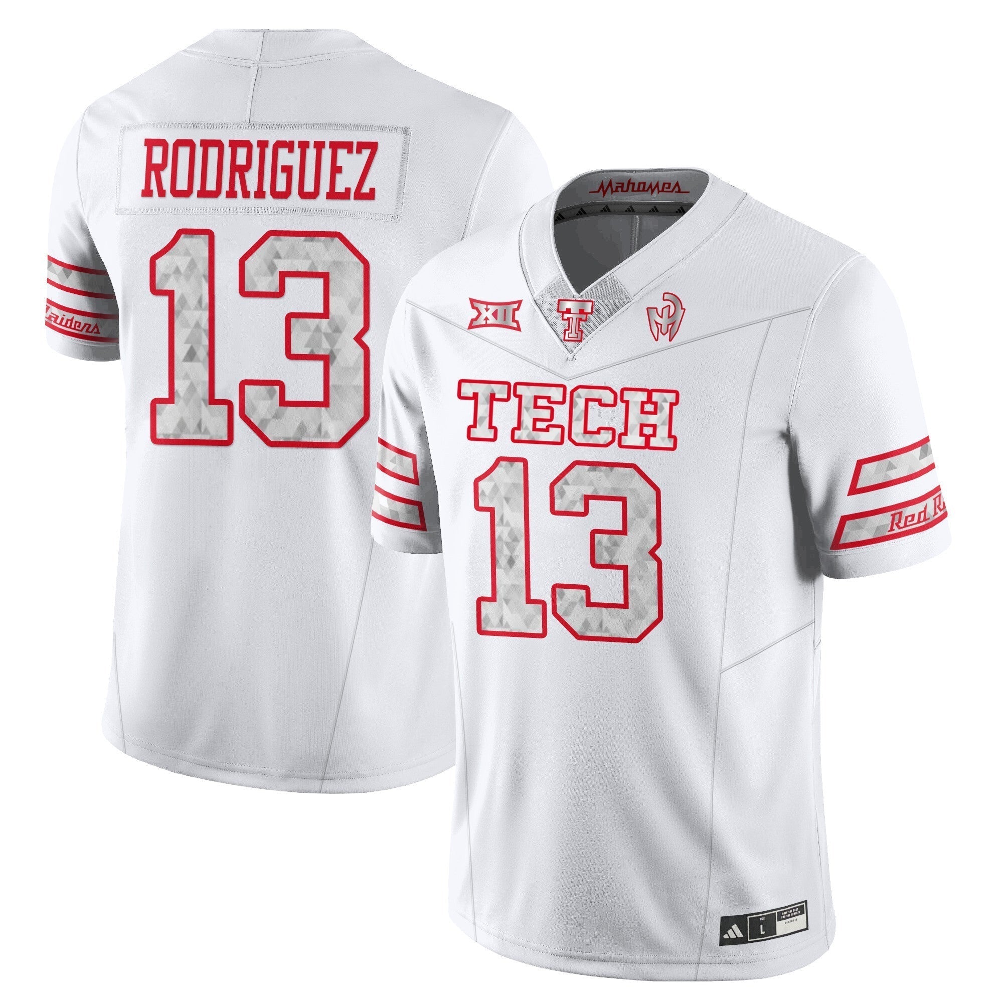Texas Tech Football ÃÂ¢Ã¢ÂÂ¬ÃÂGalvanICEDÃÂ¢Ã¢ÂÂ¬ÃÂ Jersey - All Stitched